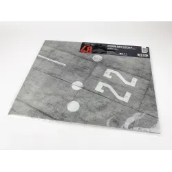 Red Fox Db-48006 1/48 3d Diorama Base Modern Nato Airfield Type 7 380x320mm