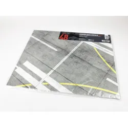 Red Fox Db-48011 1/48 3d Diorama Base Modern Nato Airfield Type 9 380x320mm