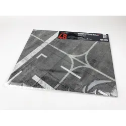 Red Fox Db-48012 1/48 3d Diorama Base Modern Nato Airfield Type 10 380x320mm