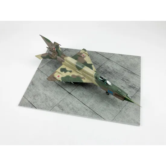 Red Fox Db-48013 1/48 3d Diorama Base Concrete Base Rectangular Type 3 300x230mm