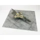 Red Fox Db-48014 1/48 3d Diorama Base Concrete Base Rectangular Type 4 380x320mm