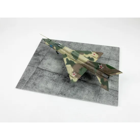 Red Fox Db-48015 1/48 3d Diorama Base Concrete Base Square Type 3 300x230mm