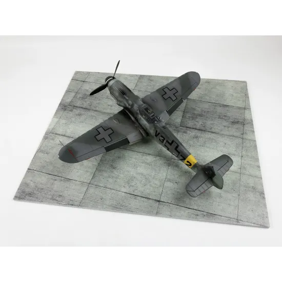 Red Fox Db-35001 1/35 3d Diorama Base Concrete Base Rectangular Type 5 380x320mm