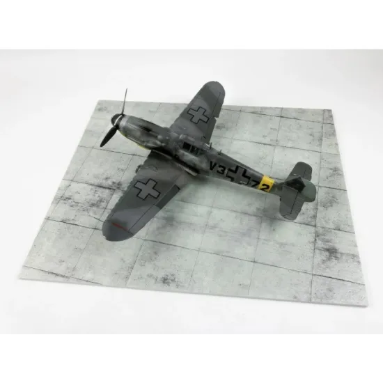 Red Fox Db-35002 1/35 3d Diorama Base Concrete Base Square Type 5 380x320mm