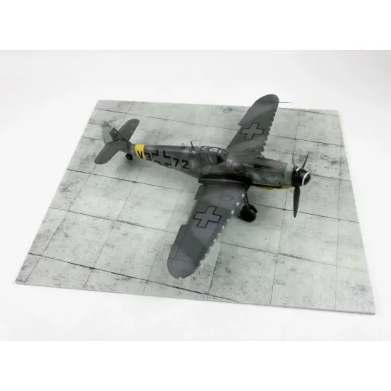 Red Fox Db-35002 1/35 3d Diorama Base Concrete Base Square Type 5 380x320mm