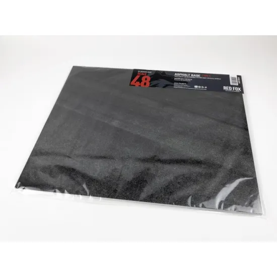 Red Fox Db-48018 1/48 3d Diorama Base Asphalt Base Type 4 380x320mm