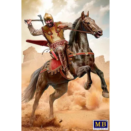 Master Box 32014 1/32 Greco-persian Wars Series Kit 4 Persian Heavy Cavalry Warrior Plastic Model Kit