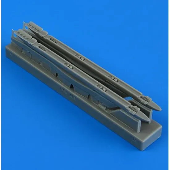 Quickboost 49168 1/48 Sepecat Jaguar Gr 1/Gr 1a Upper Pylons With Adapters Accessories Kit