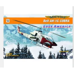 Miniwing 372 1/144 Bell Ah-1g Cobra Over America Plastic Model Kit