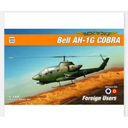 Miniwing 373 1/144 Bell Ah-1g Cobra Foreign Users Plastic Model Kit