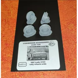 Start-43 St17 1/24 Vaz Lada 2103 Rally Wheels Wide