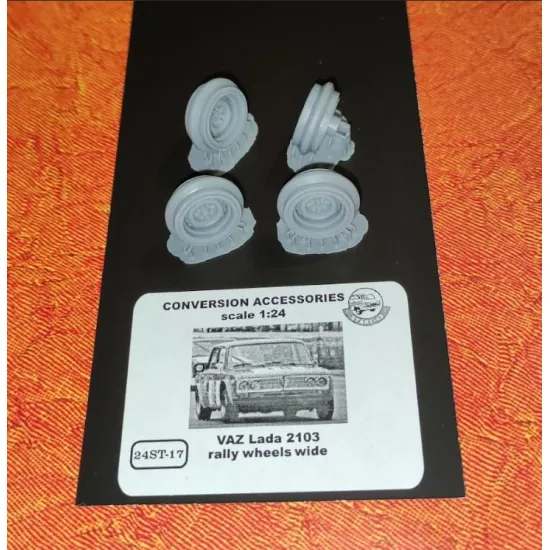 Start-43 St17 1/24 Vaz Lada 2103 Rally Wheels Wide