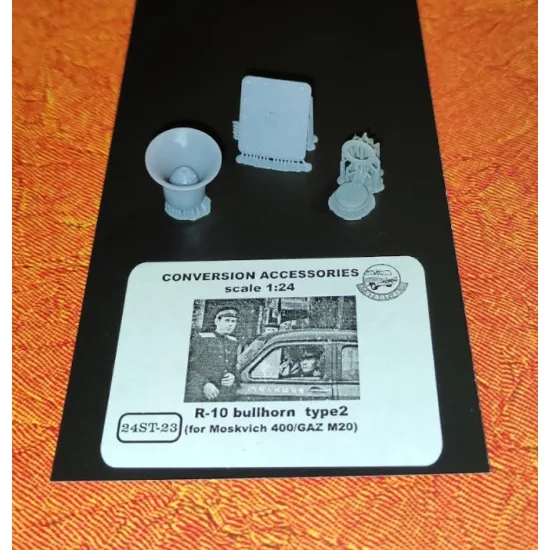 Start-43 St23 1/24 R-10 Bullhorn Type2 For Moskvich 400/Gaz M20