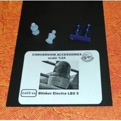 Start-43 St44b 1/24 Blue Blinker Electra Lbs 5 2pcs