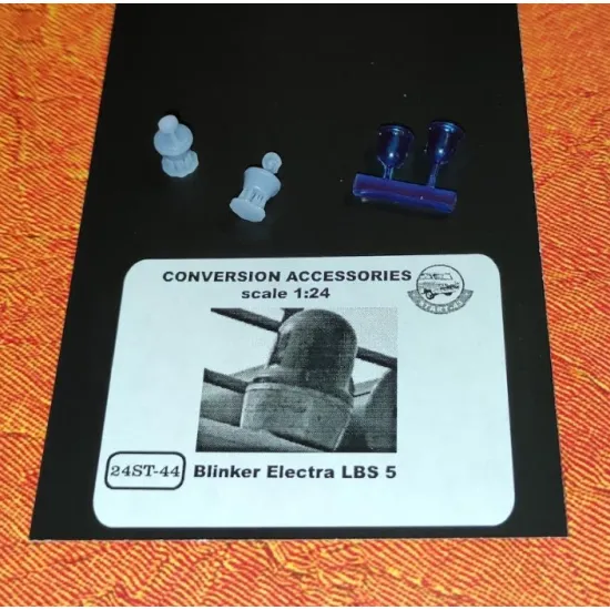 Start-43 St44b 1/24 Blue Blinker Electra Lbs 5 2pcs