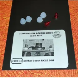 Start-43 St45r 1/24 Red Blinker Bosch Rkle 90h 2pcs