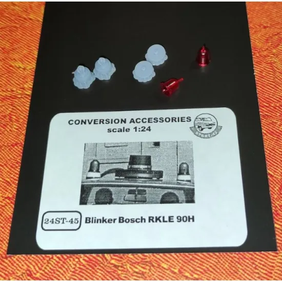 Start-43 St45r 1/24 Red Blinker Bosch Rkle 90h 2pcs