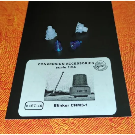Start-43 St46b 1/24 Blue Blinker Simz-1 2pcs
