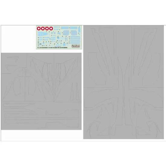 Model Maker Md48240 1/48 Danish F-16 800 Years Of Dannebrog