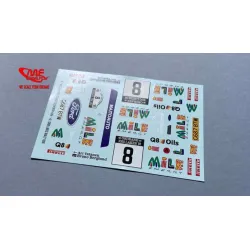 Mf-zone Dc2484 1/24 Ford Sierra Cosworth 4x4 A Vatanen / B Berglund - 41 1000 Lakes Rally 1991