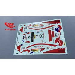 Mf-zone Dc2488 1/24 Citroen C4 Wrc S Ogier / J Ingrassia - 45 Rallyracc Catalunya Costa Daurada 2009