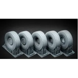 Scalex Wm-35006 1/35 Kozak 2 Ordinary Wheel Set For Icm