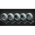 Scalex Wm-35006s 1/35 Kozak 2 Sagged Wheel Set For Icm