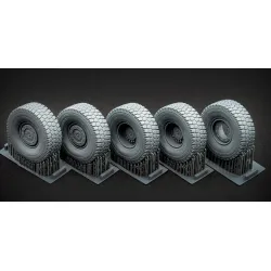 Scalex Wm-35006s 1/35 Kozak 2 Sagged Wheel Set For Icm