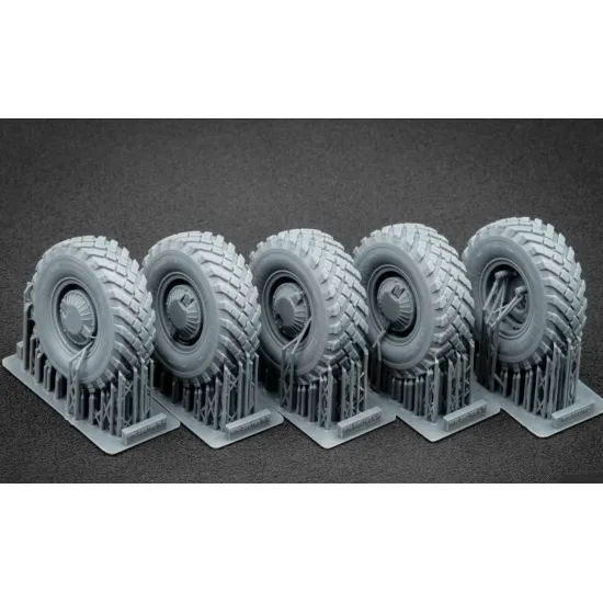 Scalex Wm-35016s 1/35 Gaz Tiger V2 With Shield Sagged Wheel Set For Meng