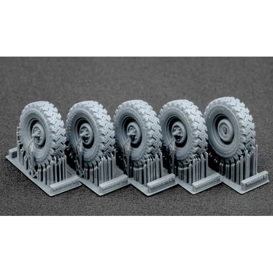 Scalex Wm-35020s 1/35 L Rover 88 6 5 Small Sagged Wheel Set For Ak-interactive