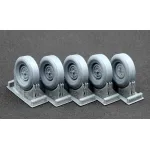 Scalex Wm-35019 1/35 Cargo Truck T2 Ordinary Wheel Set For Ak-interactive