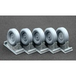 Scalex Wm-35019 1/35 Cargo Truck T2 Ordinary Wheel Set For Ak-interactive