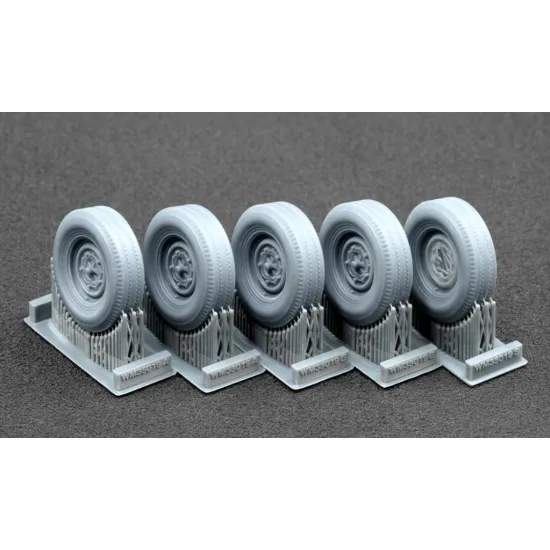 Scalex Wm-35019 1/35 Cargo Truck T2 Ordinary Wheel Set For Ak-interactive