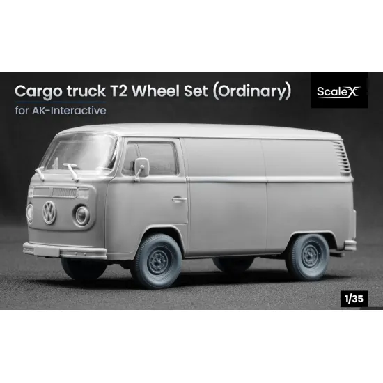 Scalex Wm-35019 1/35 Cargo Truck T2 Ordinary Wheel Set For Ak-interactive