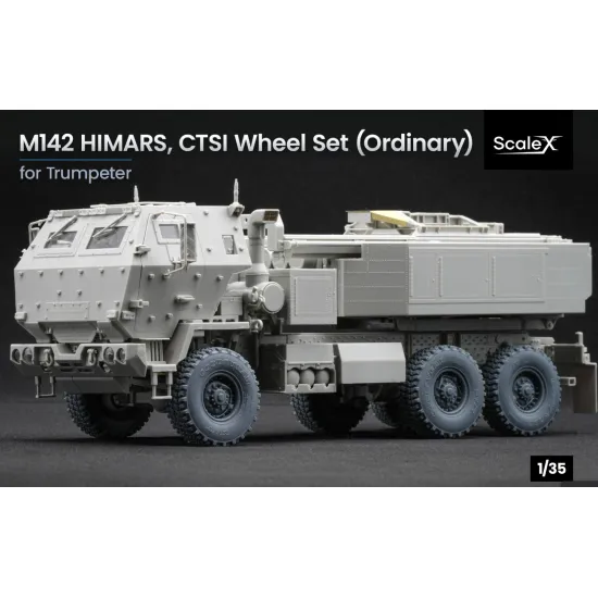 Scalex Wm-35012 1/35 Himars V2 Ordinary Wheel Set For Trumpeter
