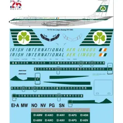26decals 72-116 1/72 Aer Lingus Boeing 707-320c Decal For Aircraft
