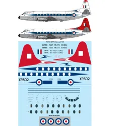 26decals 72-119 1/72 Aviaco Final Livery Fokker F-27 Decal For Aircraft
