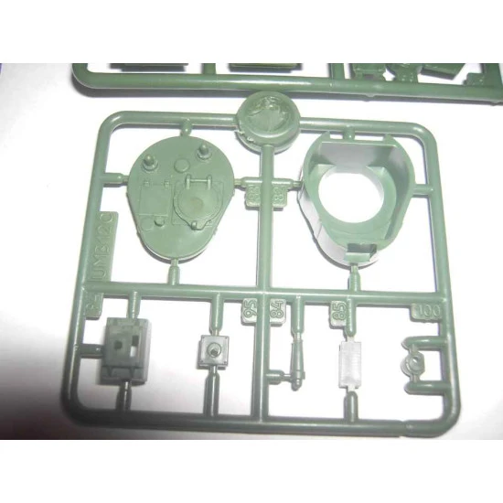 BT-7A Wheel-Track Tank Artillery Turret Gun WWII 1/72 UM 312