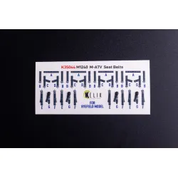 Kelik K35044 1/35 M1240a M-atv Seat Belts - Interior 3d Decals For Rfm Kit