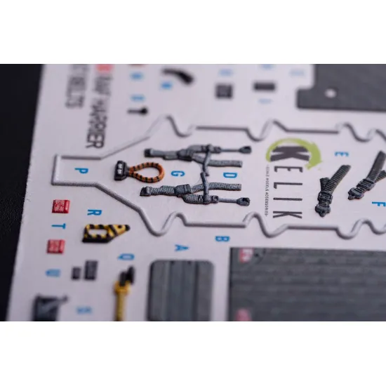 Kelik K32038 1/32 Gr Mk7 Harrier - Interior 3d Decals For Trumpeter Kit