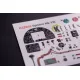 Kelik K32039 1/32 Spitfire Mk Viii - Interior 3d Decals For Tamiya Kit