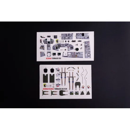 Kelik K32040 1/32 Tornado Ids - Interior 3d Decals For Italeri Kit