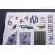 Kelik K48127 1/48 F-16cj - Interior 3d Decals For Tamiya Kit