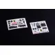 Kelik K48129 1/48 F-16cj - Interior 3d Decals For Hasegawa Kit