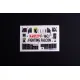 Kelik K48129 1/48 F-16cj - Interior 3d Decals For Hasegawa Kit