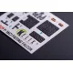 Kelik K48129 1/48 F-16cj - Interior 3d Decals For Hasegawa Kit