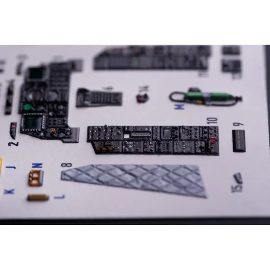 Kelik K48133 1/48 A-10c - Interior 3d Decals For Gwh Kit