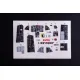 Kelik K48134 1/48 F-101b Voodoo - Interior 3d Decals For Zimi Model/Kittyhawk Kit