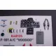 Kelik K48135 1/48 F-101a/C Voodoo - Interior 3d Decals For Zimi Model/Kittyhawk Kit