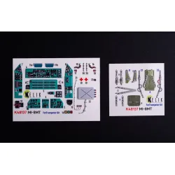 Kelik K48137 1/48 Mi-8mt - Interior 3d Decals For Trumpeter Kit